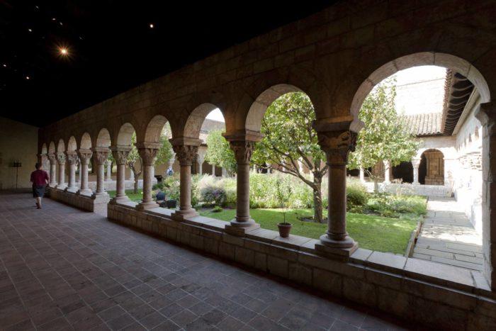 the garden at the met cloisters