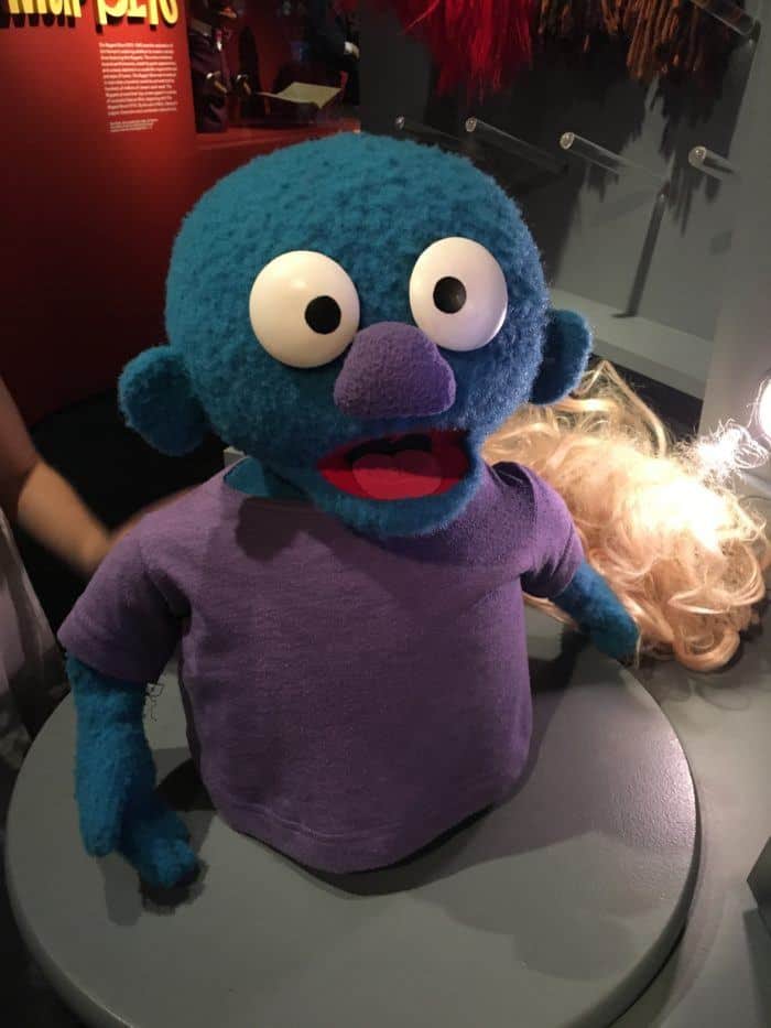 A model muppet the museum of the moving image