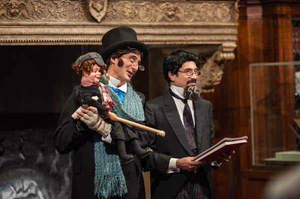 Christmas family day at the morgan library