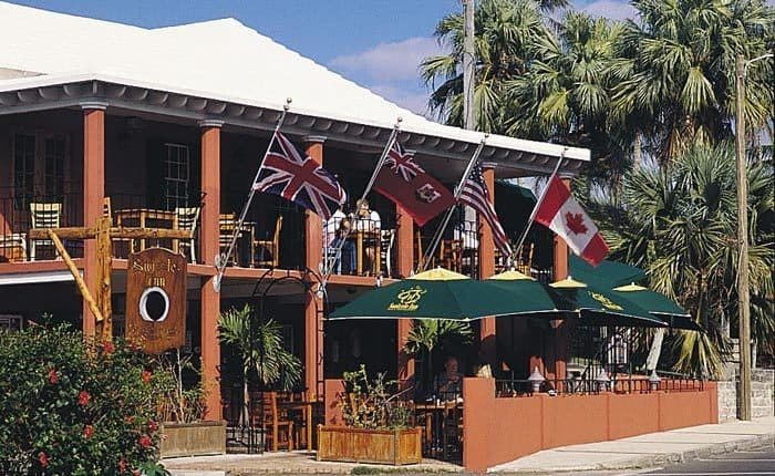 The popular swizzle inn near st. George's