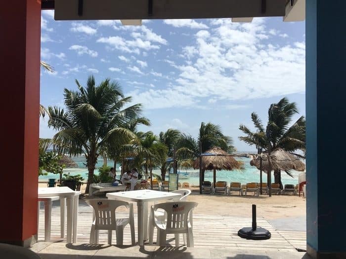 Jaime's cafe in mahahual