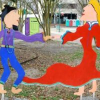 Head To Lafayette, LA For Kid-Friendly Cajun Adventures: The whimsical parc sans souci is the center of downtown Lafayette.