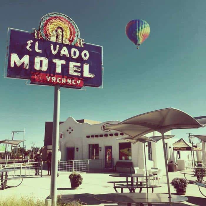 The el vado's vintage neon