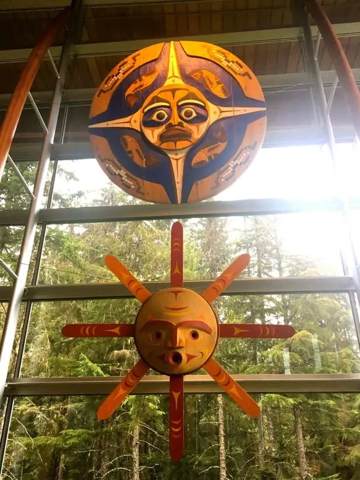 the first nation museum in whistler has excellent artifacts from nearby tribes