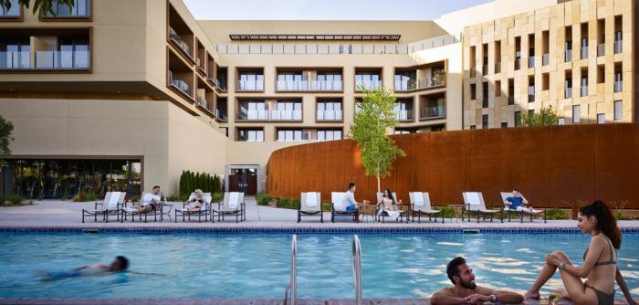 The hotel chaco pool