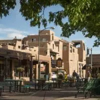 La Fonda Santa Fe as seen from the Plaza