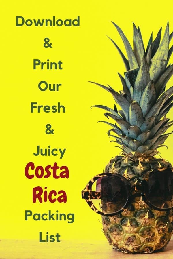 Packing for a costa rica vacation with kids is the same yearround. Here are 22 tips for what to bring when traveling there with kids along with our printable packing list.