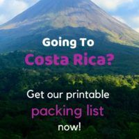 Here are 22 items you absolutely need when for your vacation to costa rica. There are extra tips for what to bring with kids and a printable packing list so you don't forget anythings. #costarica #vacation #planning #packinglist #kids #tips #whattobring