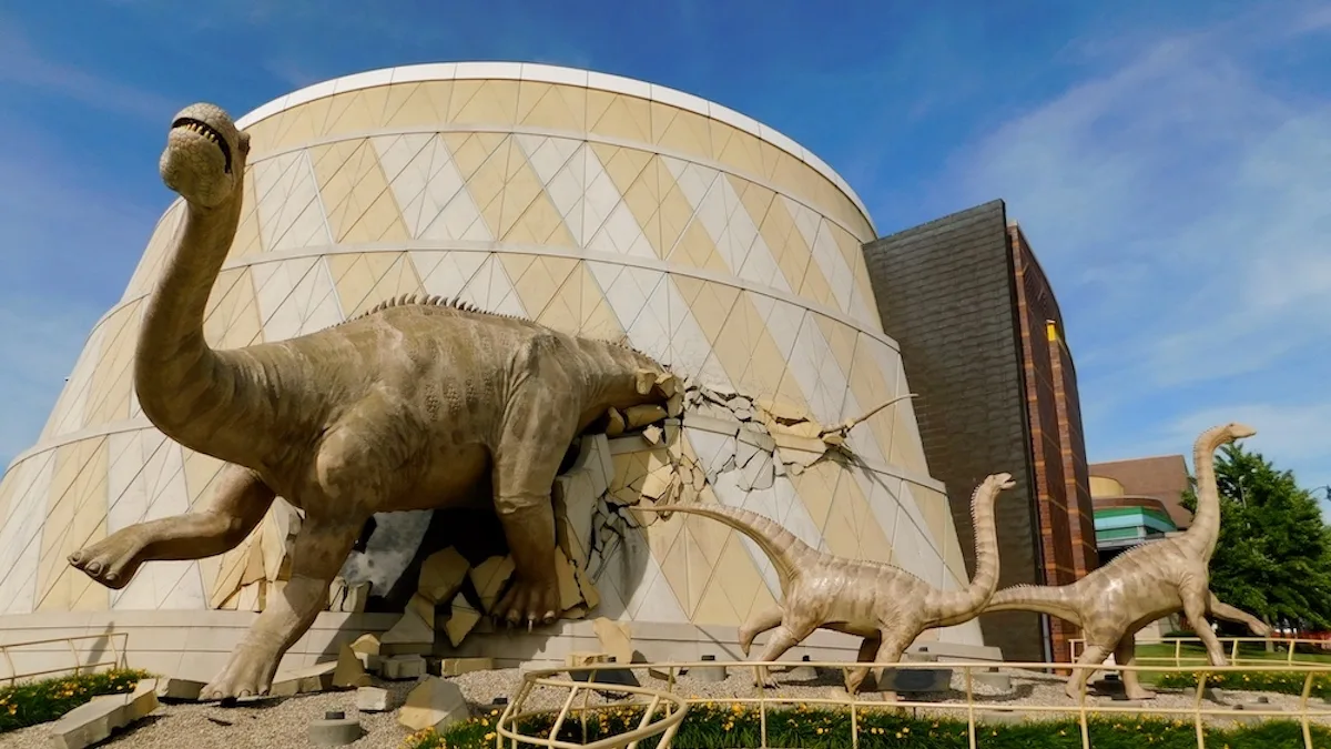 Dinosaurs are breaking out of the Childrens Museum of Indianapolis