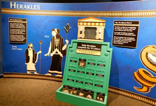 The indiana children's museum teaches kids about herakles