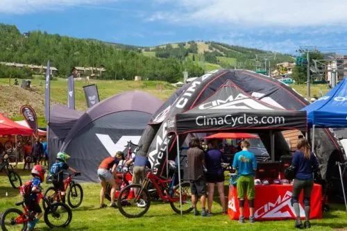 mountain bike demos are part of the summer experience at snowmass