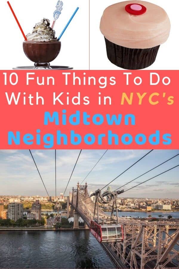 midtown manhattan is the ideal base for seeing some on nyc's bucket list attractions and its hidden gems with kids. #nyc #midtown #sightseeing #ideas #kids #teens #thingstodo #vacation