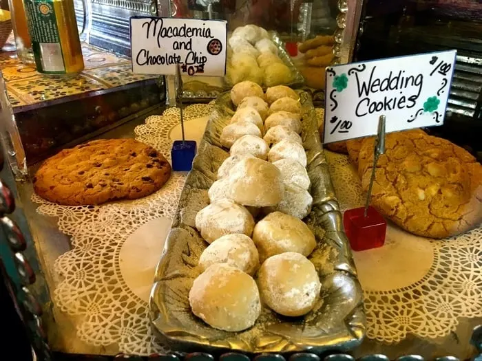 mexican wedding cookies at orlando's