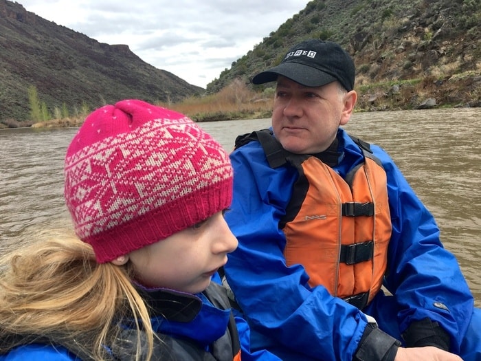 dressed to stay dry on the rio grande