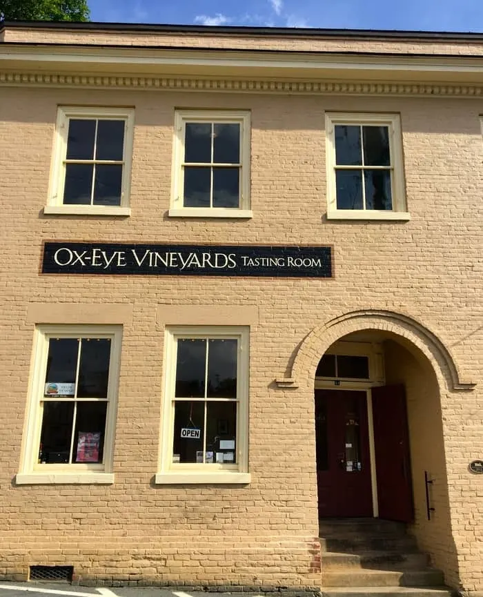 Ox-eye's downtown staunton tasting room