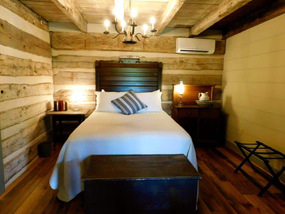Rooms at the meadowcroft inn off a mix of history and modern comforts.