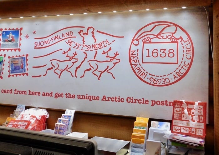 santa's post office in lapland