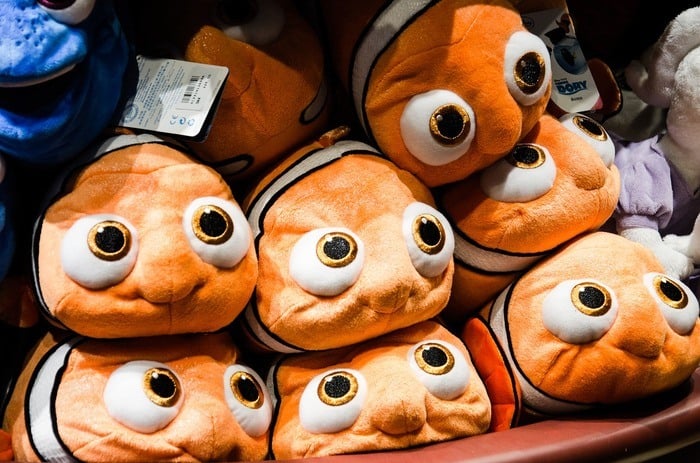 Stuffed animals are hard to resist but expensive at theme park souvenir stores.