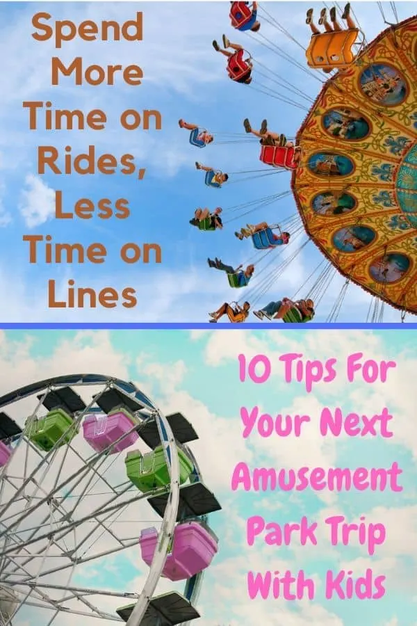 theme park tips pin