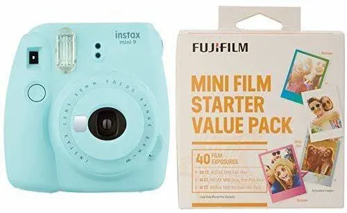 the brightly colored fuji instax instant camera is the must-have retro gadget for middle schoolers.