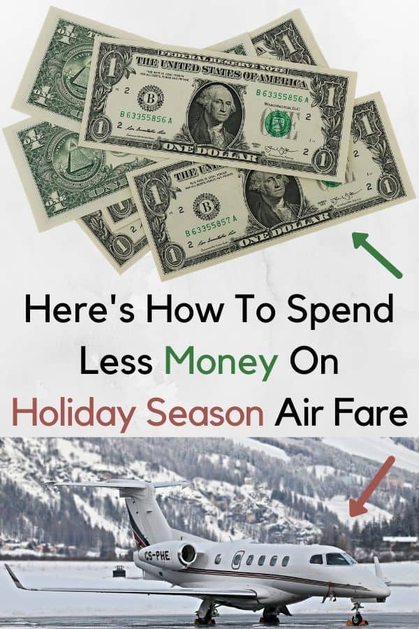 Can you find good deals on airfare at the busiest flying times of the year? Yes. Our experts tell you how. #airfare #christmas #thanksgiving #holidayseason #holidaytravel #budgettravel #moneysaving #tips