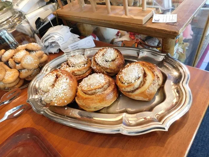 Typical finnish cinnamon rolls