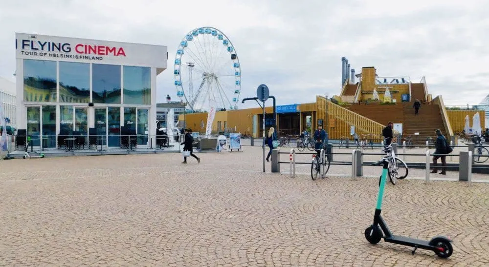 flying cinema, the skywheel and the allas pool all provide family entertainment in helsinki