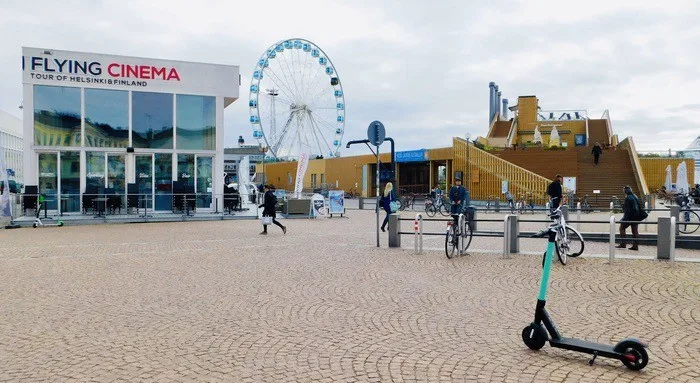 Flying cinema, the skywheel and the allas pool all provide family entertainment in helsinki
