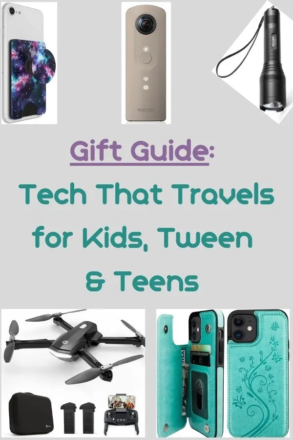 Gift Guide: Tech Your Kids &Amp; Teens Will Take Everywhere They Go handheld gadgets, drones, cool cameras and handy tech accessories are on the wish list of every kid, tween and teen.here iare my best recommendations for gifts that travel.
