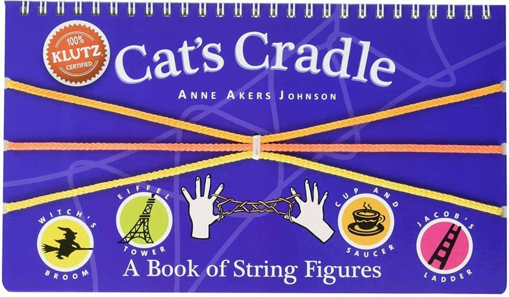 Your kids will amaze you with the string figures they learn to make with this cat's cradle book.