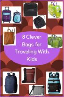 These 8 weekend bags, carry-ons, backpacks and tote bags work especially well when you're traveling with kids #luggage #carryon #backpack #tote #accessories #travel #kids #mom #roundup #review