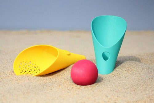 Edu-play's cuppi is a sand and snow toy you can also play catch with.