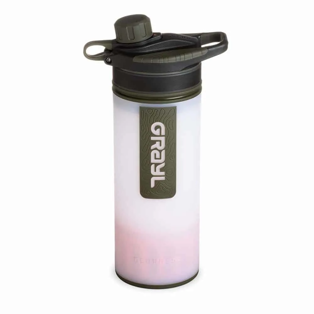 grayl water bottles use nano technology to keep the bad stuff out of water and make it potable. 