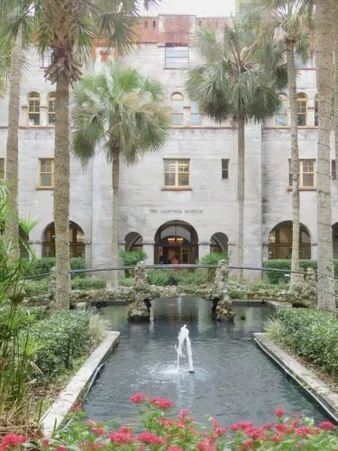 the lightner museum is housed in a former gilded age hotel called the alcazar. 