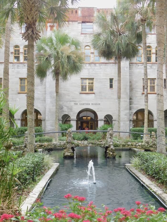 The lightner museum is housed in a former gilded age hotel called the alcazar.
