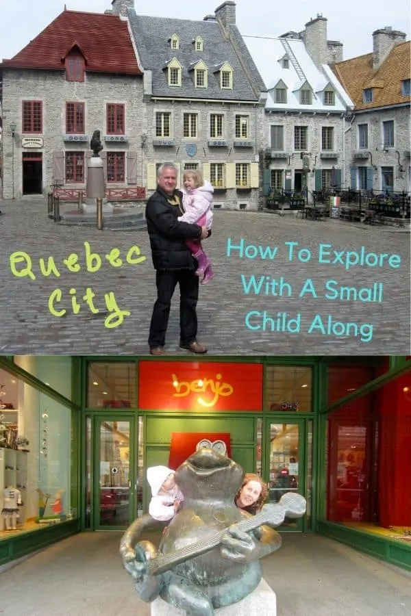 it was easier than we expected to explore quebec city with a 4-yaer-old. here's what we saw, did and ate in the canadian city #canada #quebec #quebeccity #frenchcanada #quebecwithkids #vacation #weekend #thingstodo #restaurants #daytrips