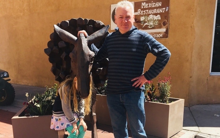 a burro is just one example of Santa Fe's kid friendly public art