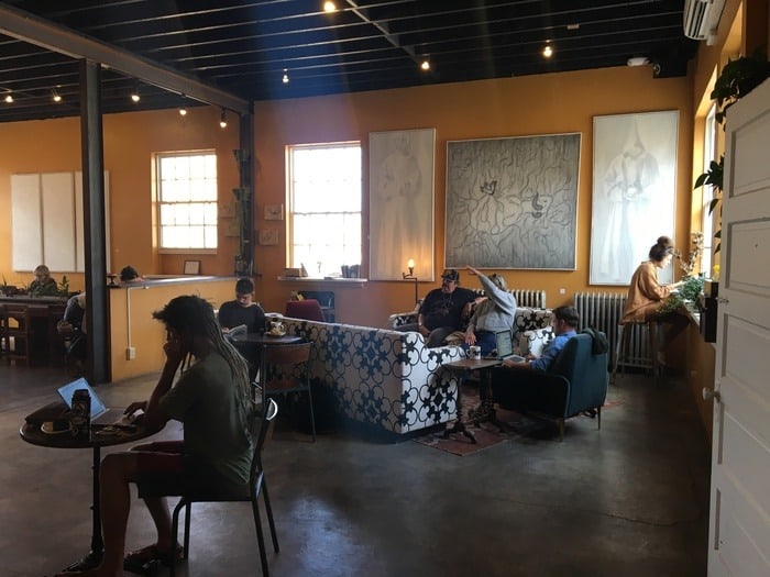 The room at iconik coffee
