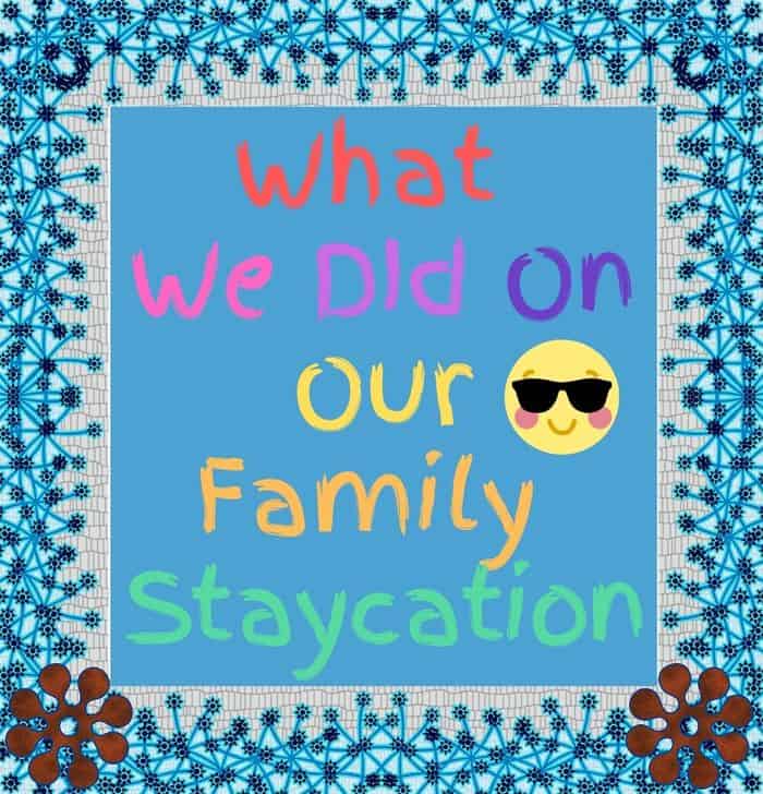 Make an album about your staycation.