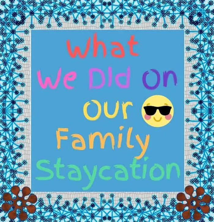 make an album about your staycation.