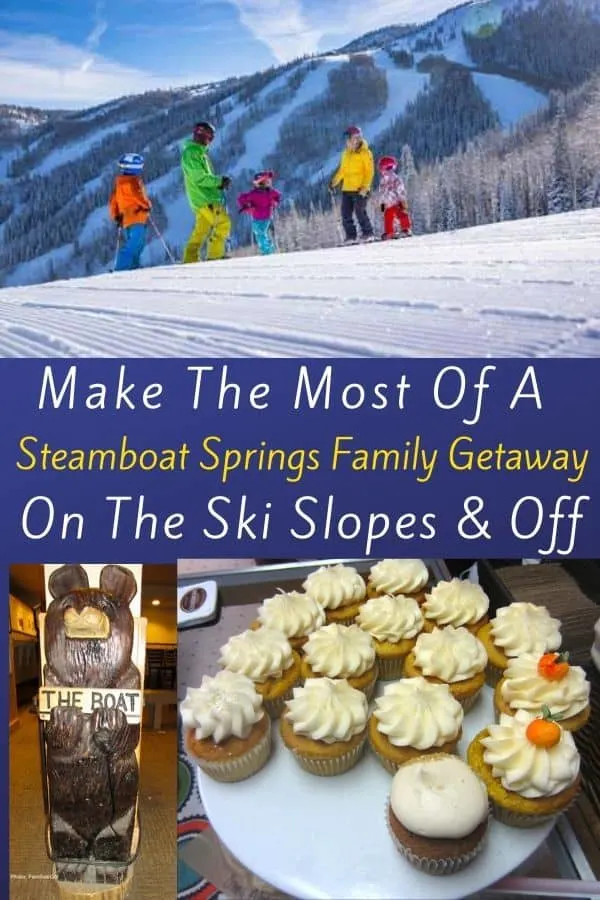 Steamboat Springs: Skiing + More With Kids steamboat springs is a winter playground for families with a great ski school, quality skiing, plus hiking, hot springs, great food and more for family members who don't ski.