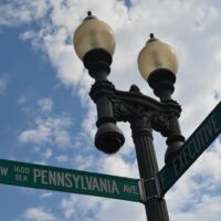 street sign for Pennsylvania Avenue in Washington, DC
