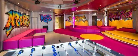 Here's How The Msc Divina Stacks Up For A Cruise With Kids Graffiti is the teen lounge on the divina