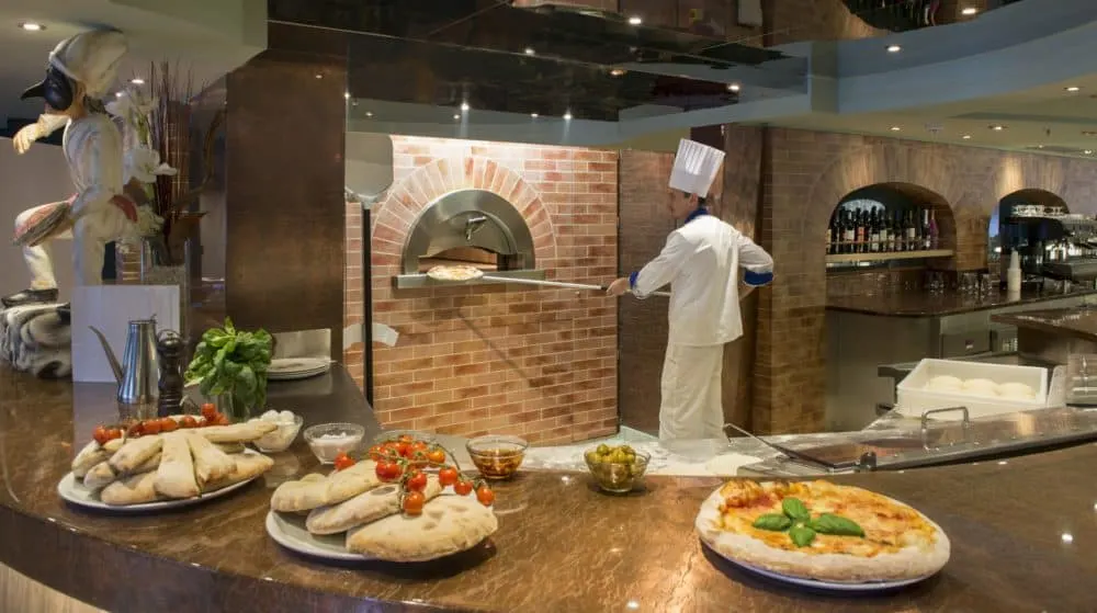 msc's italian roots show in its onboard pizza ovens. 