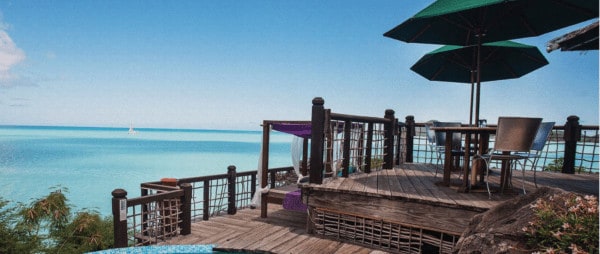 sheer rocks offers tapas with a view in antigua
