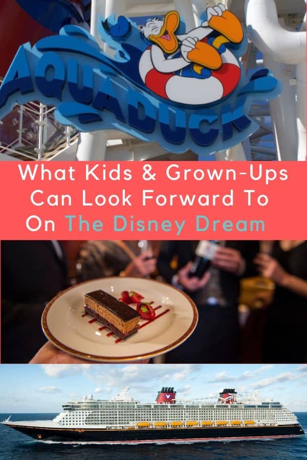 The disney dream combines the best elements of any cruise vacation and a disney park visit. Expect dining activities and service that will keep you and your kids very happy.