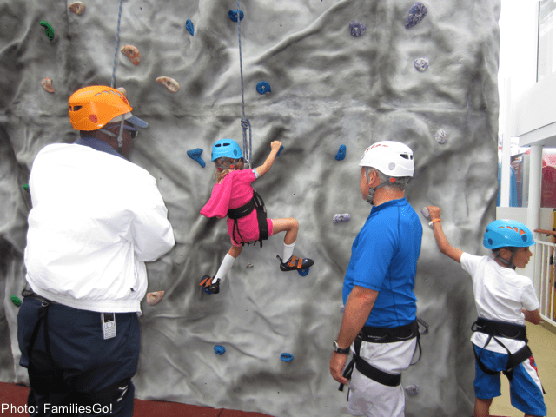 Rock climbing e