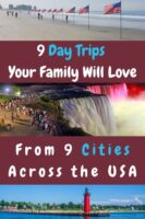 Staying Close To Home For Vacation Doesn'T Mean Sitting At Home. Here Are 9 Destinations That Can Make For Memorable Day Trips From 12 U.s. Cities. We Recommend Things To Do, Restaurants And Hotels In Case You Want To Stay Longer. #Daytrip #Ideas #Kids #Family #Vacation #Localtravel #Staycation #Restaurants #Hotels