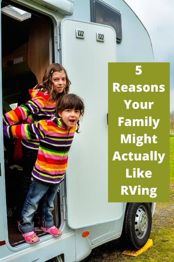 5 facts about rv travel that might surprise you. Maybe you should reconsider a motorhome vacation this year! #rv #travel #motorhome #vacation #kids #travelwithpets #camping