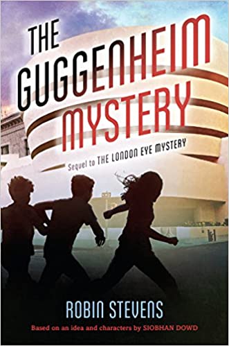 The guggenheim mystery has 3 cousins solving a mystery at tihis famous nyc museum.